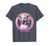 Mademark 1st Grade Pink Elephant Circus Ball Design T-Shirt - Men - size chart