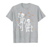 Funny Halloween Trump Skeleton Trump Design Funny Halloween Trump Skeleton Trump T-Shirt - size chart