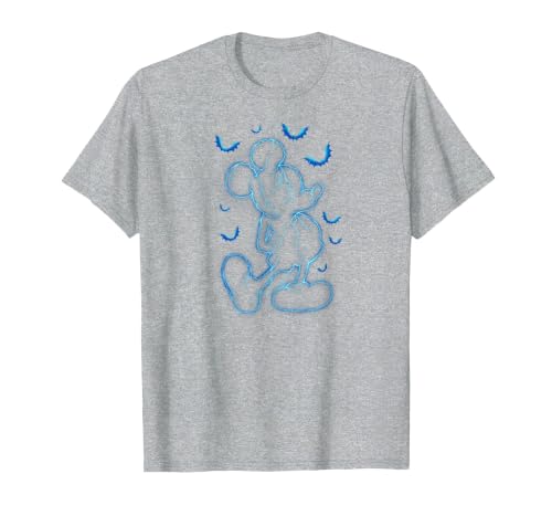 Disney - Mickey Lightning Halloween T-Shirt - size chart