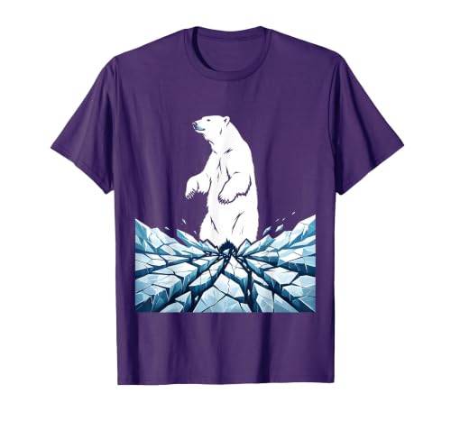 Mademark True North VBS Polar Bear Arctic Ice Design T-Shirt - size chart
