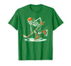 Halloween Costume For Hockey Lovers Funny Skeleton Hockey Halloween for Ice Hockey Lovers T-Shirt - size chart