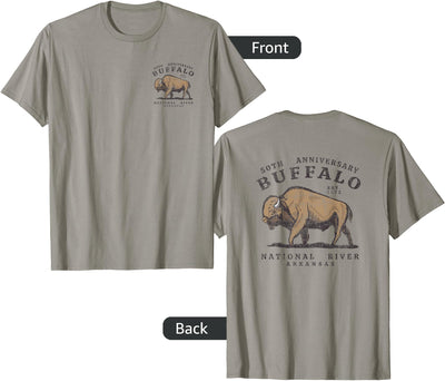 Take Me to the Buffalo River Sided Print Buffalo National T-Shirt