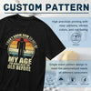 SYPPEIPLC Men Solid Cotton T-Shirt Crew Neck Short Sleeve I Like Exercise Because I Love Eating Casual Daily Tops - size chart