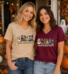 WQFQW Spooky Schnauzer Society Halloween Shirt Terrifying Halloween T-Shirt - size chart