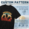 SYPPEIPLC Men Solid Cotton T-Shirt Crew Neck Short Sleeve Home is Where My Horse is Casual Daily Tops - size chart
