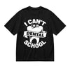 SYPPEIPLC Men Solid Cotton T-Shirt Crew Neck Short Sleeve I Like Exercise Because I Love Eating Casual Daily Tops - I Can T I M in Dental School Student