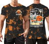 Ithalt Mens Halloween Shirt Halloweentown T Shirt Pumpkin Short Sleeve Top - size chart