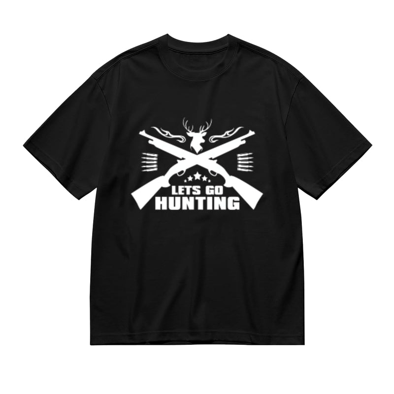 SYPPEIPLC Men Solid Cotton T-Shirt Crew Neck Short Sleeve Home is Where My Horse is Casual Daily Tops - Hunter Lets Go
