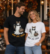 WQFQW Boo JEE 2026 Ghost Funny Halloween Leopard Print Ghost Shirt for Women - size chart