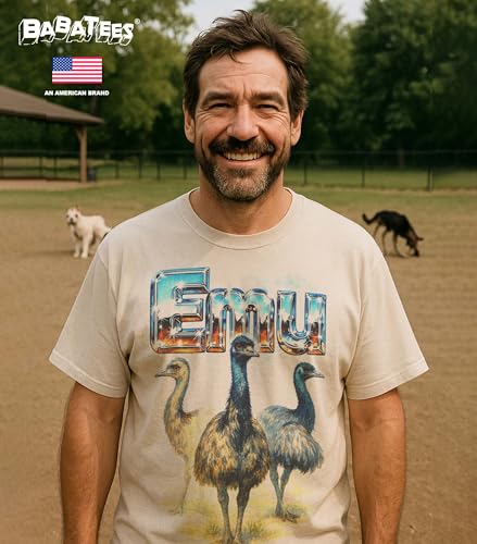 BABATEES Farm Animals Heavy Metal Tshirt for Men, Women & Farmers - 100% Natural Undyed Cotton - size chart