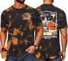 Ithalt Mens Halloween Shirt Halloweentown T Shirt Pumpkin Short Sleeve Top - size chart