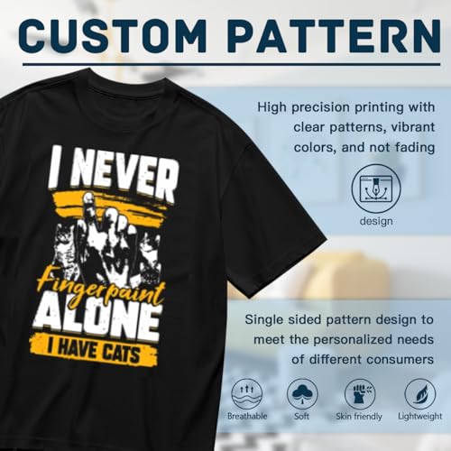 SYPPEIPLC Men Solid Cotton T-Shirt Crew Neck Short Sleeve Home is Where My Horse is Casual Daily Tops - size chart