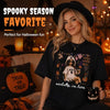 Chaierfei Funny Doll Halloween Mentally I'm Here T-Shirt - size chart