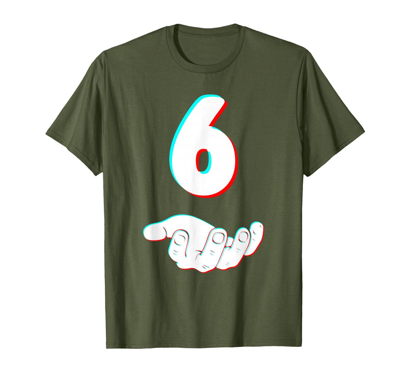 Cool Six Seven Meme Design Couple Matching Him Her Funny 67 Six Seven Meme Couple Matching Halloween Costume T-Shirt - Olive
