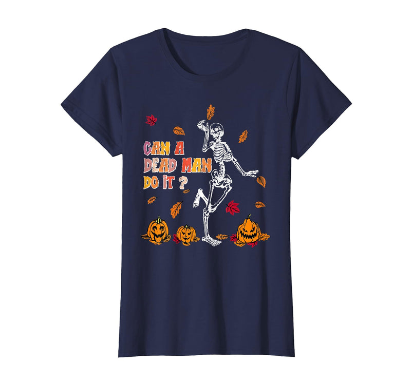 Halloween Aba Therapy Applied Behavior Tees Rbt Funny Aba Fall Registered Behavior Technician Halloween Rbt T-Shirt - Navy