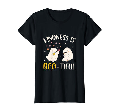 Halloween Costume Teacher Kindness is Boo Tiful Teacher Cute Ghost Halloween Costume T-Shirt