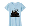 Mademark Vintage Halloween Potion Bottles Dusty Shelf T-Shirt - Baby Blue