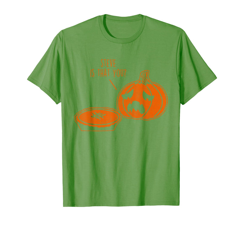 Steve is that You? Funny Cute Halloween T-Shirt - Grass Green