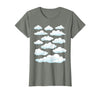 White Clouds Graphs White Clouds T-Shirt - Olive Heather