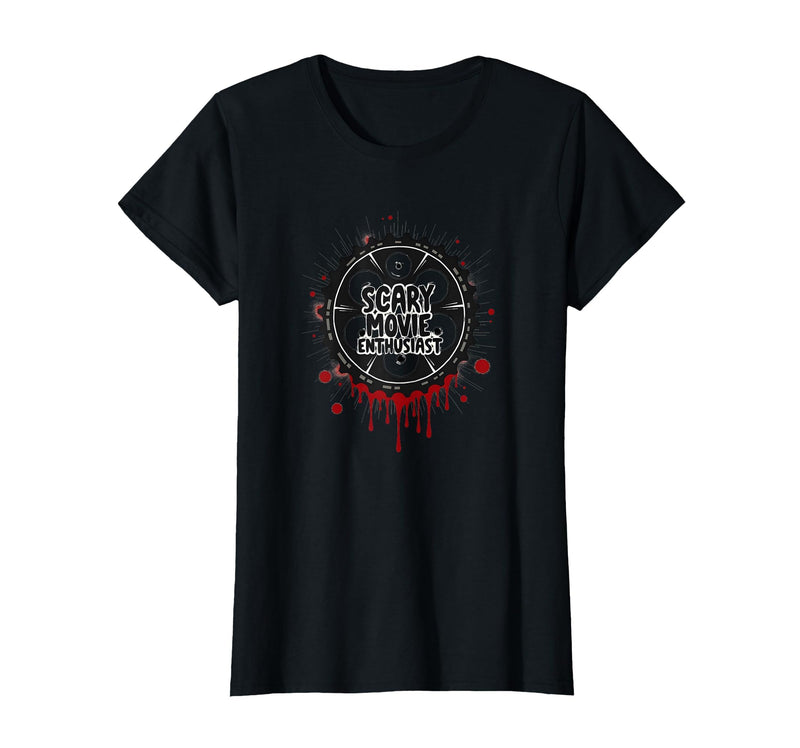 Mademark Halloween - Vampires, Zombies & Horror T-Shirt - Black-scary Movie Enthusiast Horror Film Buff Bloody Gear