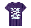 White Clouds Graphs White Clouds T-Shirt - Purple