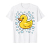 InGENIUS Duck Lover Shirts & Gifts Rubber Duck Bubbles Cute Duckie Duckling Costume Halloween T-Shirt - White