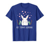 Cute Bunny Grandma Rabbit Grandmother T-Shirt in Royal Blue