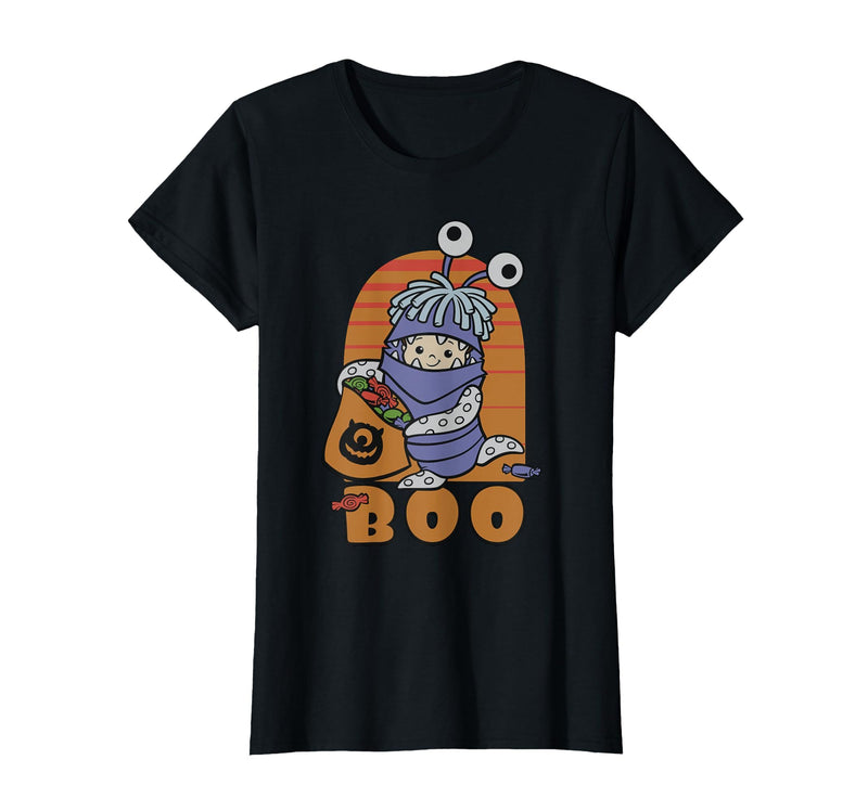 Disney Pixar Monster Inc Boo Halloween T-Shirt - Black