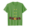 Dwarf Elf Halloween Costume Dwarf Costume Last Minute Halloween Costume T-Shirt - Grass Green