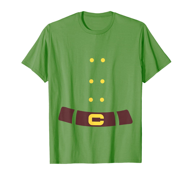 Dwarf Elf Halloween Costume Dwarf Costume Last Minute Halloween Costume T-Shirt - Grass Green