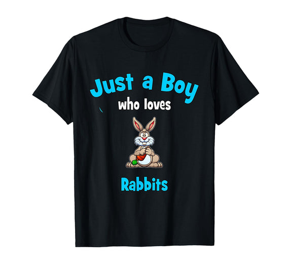 Rabbit for Boys Kids Rabbit T-Shirt in Black