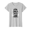 Mademark Halloween - Vampires, Zombies & Horror T-Shirt - Silver Grey-straight Outta Coffin Spooky Halloween Gothic