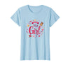 Mademark Team Girl Its a Girl Baby Shower Celebration T-Shirt - Baby Blue