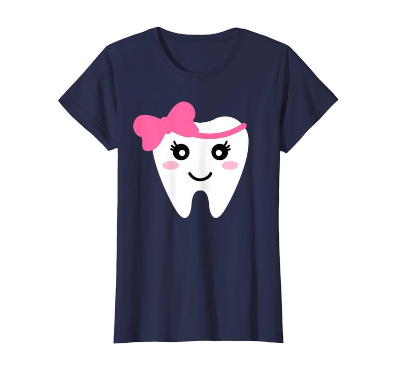 Cute Tooth Fairy Halloween Costume for Women Boys Girls Kids T-Shirt - Navy Blue