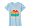 Retro I'm Done Peopling Gift Tee Retro I'm Done Peopling - Introverts Not Social People T-Shirt - Baby Blue