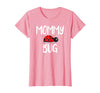 Funny Cute Ladybug Ideas For Mommy Mommy Bug Cute Ladybug Mom T-Shirt - Pink