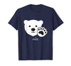 Coca-Cola Coca Cola Polar Bear Wave T-Shirt - Navy Blue