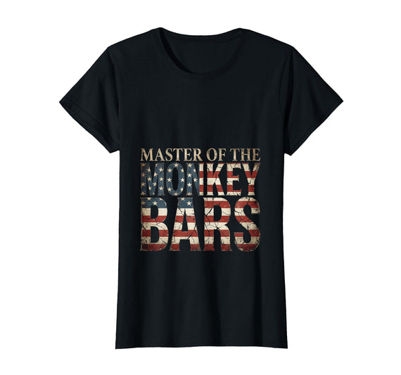 Mademark Master of the Monkey Bars 5th Grade Design T-Shirt - Women - Black