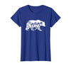 Mama Bear Clothing Co Mama Bear T-Shirt for Women T-Shirt - Royal Blue