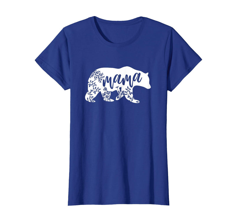 Mama Bear Clothing Co Mama Bear T-Shirt for Women T-Shirt - Royal Blue