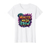 Mademark Halloween - Monsters & Creatures T-Shirt - White-monster Mash Crew