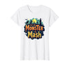 Mademark Halloween - Monsters & Creatures T-Shirt - White-lets Do