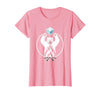 Mademark Polar Bear Throws Ice Into Fire Funny Design T-Shirt - Pink