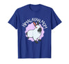 Himalayan Rabbit Mom T-Shirt in Royal Blue