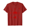 Vacation & Gift Buffalo New York by Addi Buffalo New York NY | Area Code 716 T-Shirt - Cranberry Red