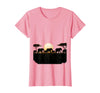Mademark Elephant Herd Crossing Dusty Savanna Plains T-Shirt - Women - Pink