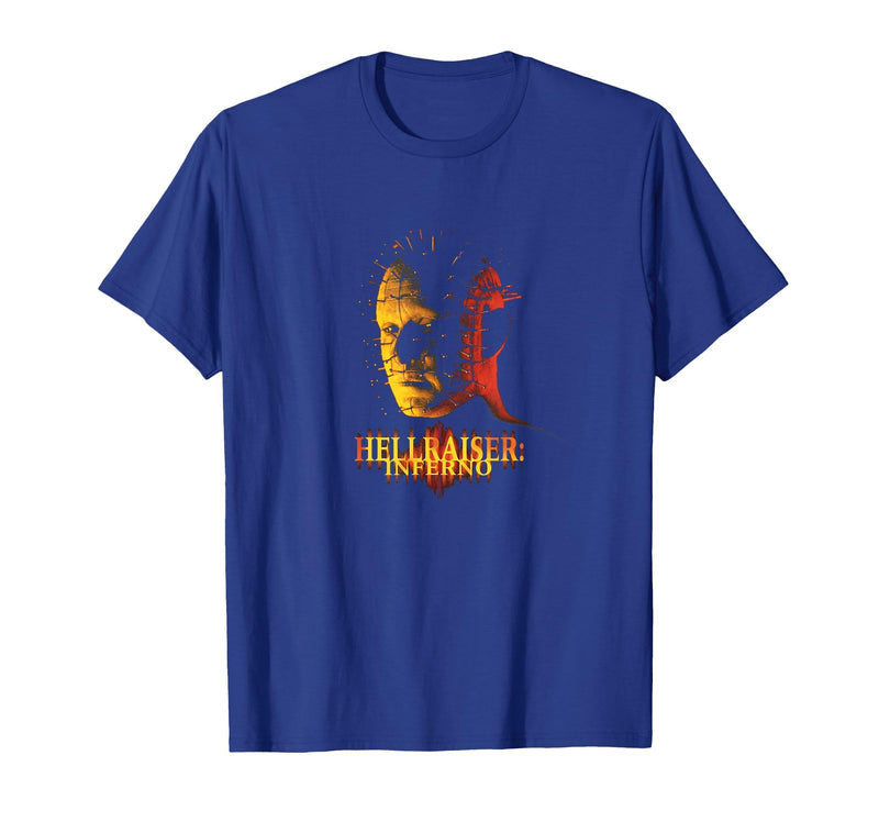 Hellraiser Movie Inferno Pinhead Puzzle Horror PAPL14590 T-Shirt - Royal Blue