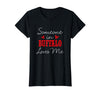 Long Distance Relationships Gifts Someone in Buffalo Loves Me Relationship Couple New York T-Shirt - Black