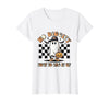 Halloween Pumkin Trick Or Treat Apparel No Diggity About to Bag It Up Trick Treat Candy Halloween T-Shirt - White