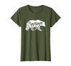 Mama Bear Clothing Co Mama Bear T-Shirt for Women T-Shirt - Olive Green